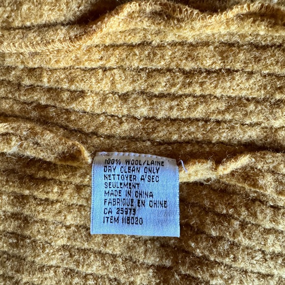 Yellow Vintage Gaddy jacket collection M - Picture 4 of 6